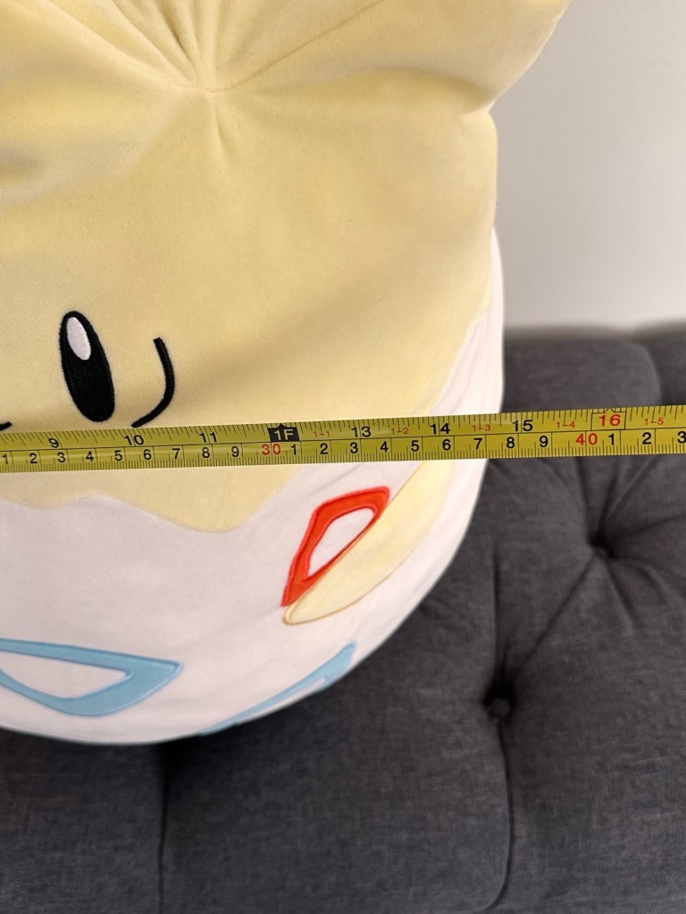 Pokemon Squishmallow Togepi 20” Inch Rare Target Exclusive - Picture 12 of 13
